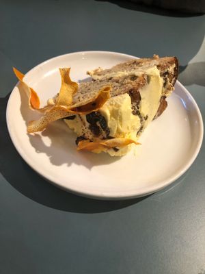 Vegan Banana Cake at Yonder in Queenstown