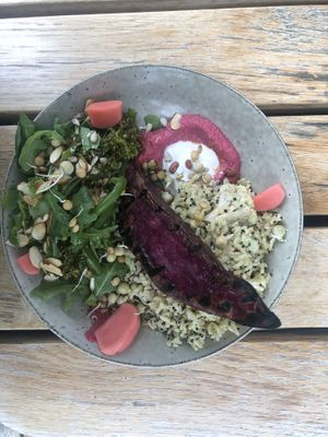 The nourish bowl - absolutely phenomenal  at Yonder in Queenstown