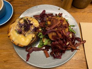Vegan butty  at Yonder in Queenstown