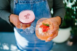 Vegan cocktails at Yonder in Queenstown