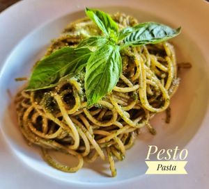 Pesto Pasta
(Vegetarian) at Artcafe in El Nido
