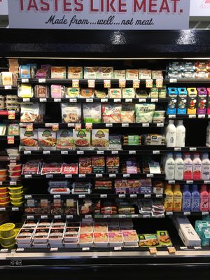 Meat substitutes at Lucky's Market in Panama City
