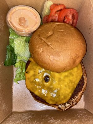 City o burger at City O' City in Denver