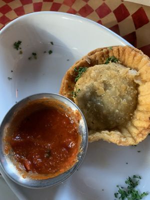 Pizza rolls (greasy and not pizza dough like)  at City O' City in Denver