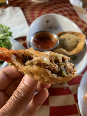 “Pizza rolls" at City O' City in Denver