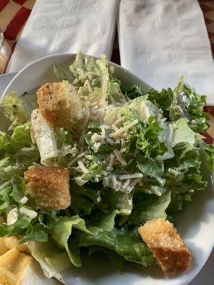 Caesar salad (yum!)  at City O' City in Denver