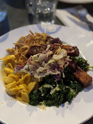 BBQ bowl with seitan at City O' City in Denver