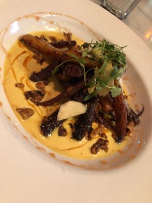 Blackened Heirloom Carrots  at City O' City in Denver