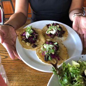 bbq burnt ends tacos   at City O' City in Denver