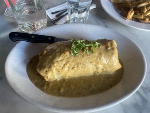 Vegan breakfast burrito   at City O' City in Denver