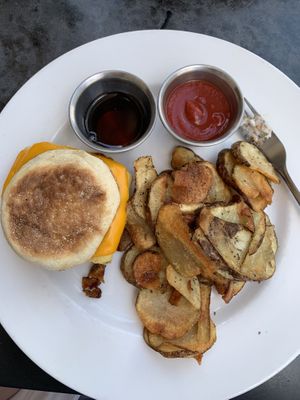 Sausage, egg, and cheese  at City O' City in Denver