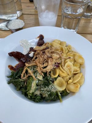 BBQ Mac and Cheese (with bbq seitan)  at City O' City in Denver