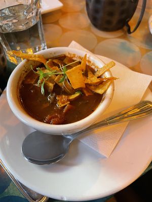 cup of tortilla soup  at City O' City in Denver