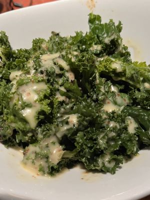 Mustard greens side  #Veganuary at City O' City in Denver