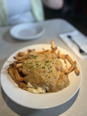 Vegan poutine!  at City O' City in Denver