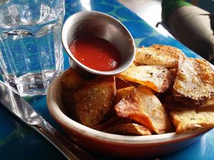 breakfast potatoes at City O' City in Denver