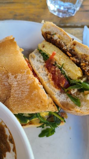 All day breakfast sandwich at City O' City in Denver