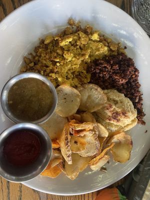 Vegan city breakfast with side of chorizo   at City O' City in Denver