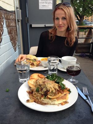 Outside seating at City O' City at City O' City in Denver