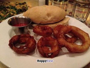 kimchi and veggie patty sandwich  at City O' City in Denver