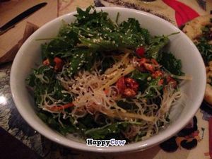 Mung bean noodle salad at City O' City in Denver