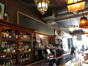 View from the back of the bar. at City O' City in Denver