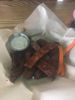 BBQ Seitan Wings  at City O' City in Denver