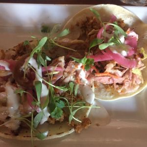 Chorizo Cauliflower Tacos at City O' City in Denver