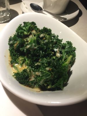 Mustard glazed greens side  at City O' City in Denver