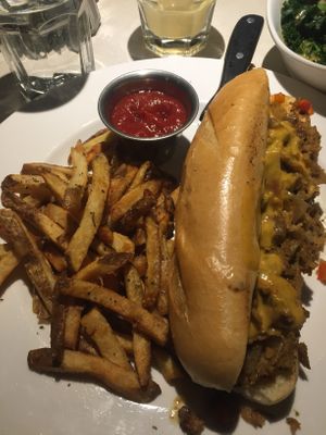 Sandwich and fries  at City O' City in Denver