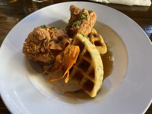 ‘Chicken’ & Waffels - bloody amazing at City O' City in Denver