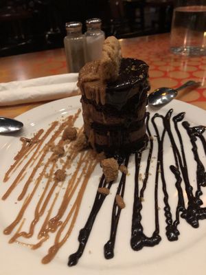 Peanut butter and chocolate cake  at City O' City in Denver