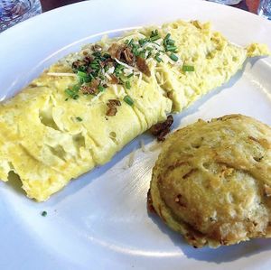  Vegan omelette and biscuit at City O' City in Denver