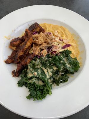 BBQ tofu bowl w/ GF noodles  at City O' City in Denver