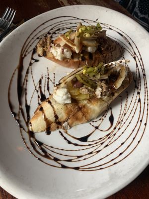 Bruschetta 🤤 at City O' City in Denver