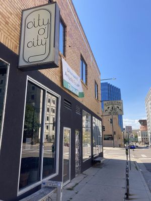 Signage outside at City O' City in Denver