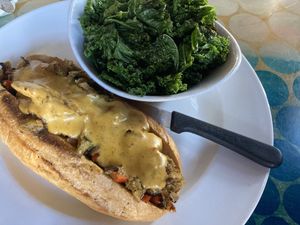 Churrasco cheesesteak at City O' City in Denver