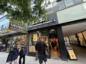 store front  at LUSH - Rotenturmstr in Vienna