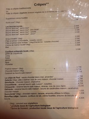 Praliné maison est super bon at Crep'o'rama in Albi