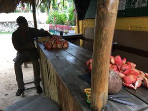 Ackee at Ini Ital Rastarant in Negril