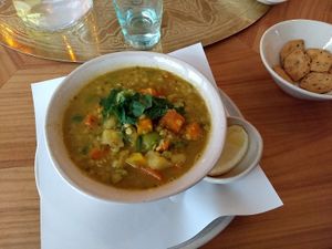 Linseneintopf at Hammam Basar in Zurich