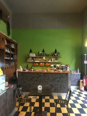 Interior at L'Orto Bistrot in Turin