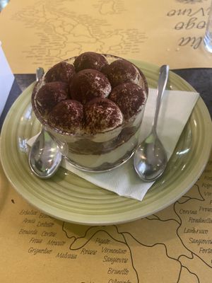 Tiramisù dell’orto at L'Orto Bistrot in Turin