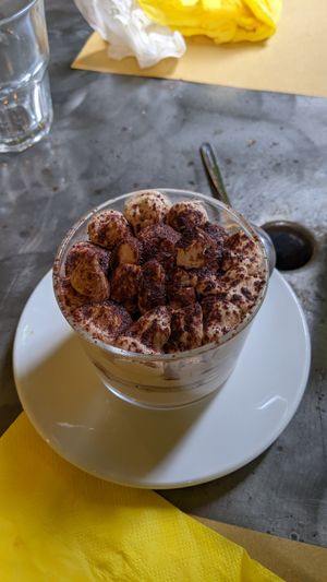 Tiramisù at L'Orto Bistrot in Turin