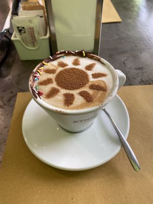 Cappuccino di Soiya   at L'Orto Bistrot in Turin