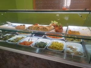 The lunch options at L'Orto Bistrot in Turin