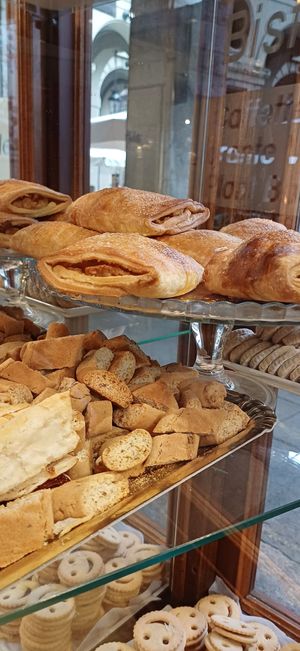 Some pastries at L'Orto Bistrot in Turin