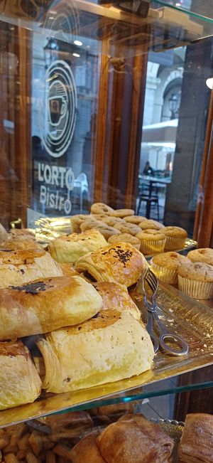 Some pastries at L'Orto Bistrot in Turin
