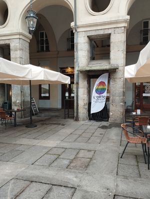 Outside #Veganuary at L'Orto Bistrot in Turin