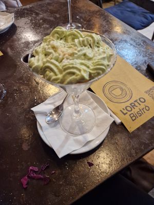 Pistacchietto at L'Orto Bistrot in Turin